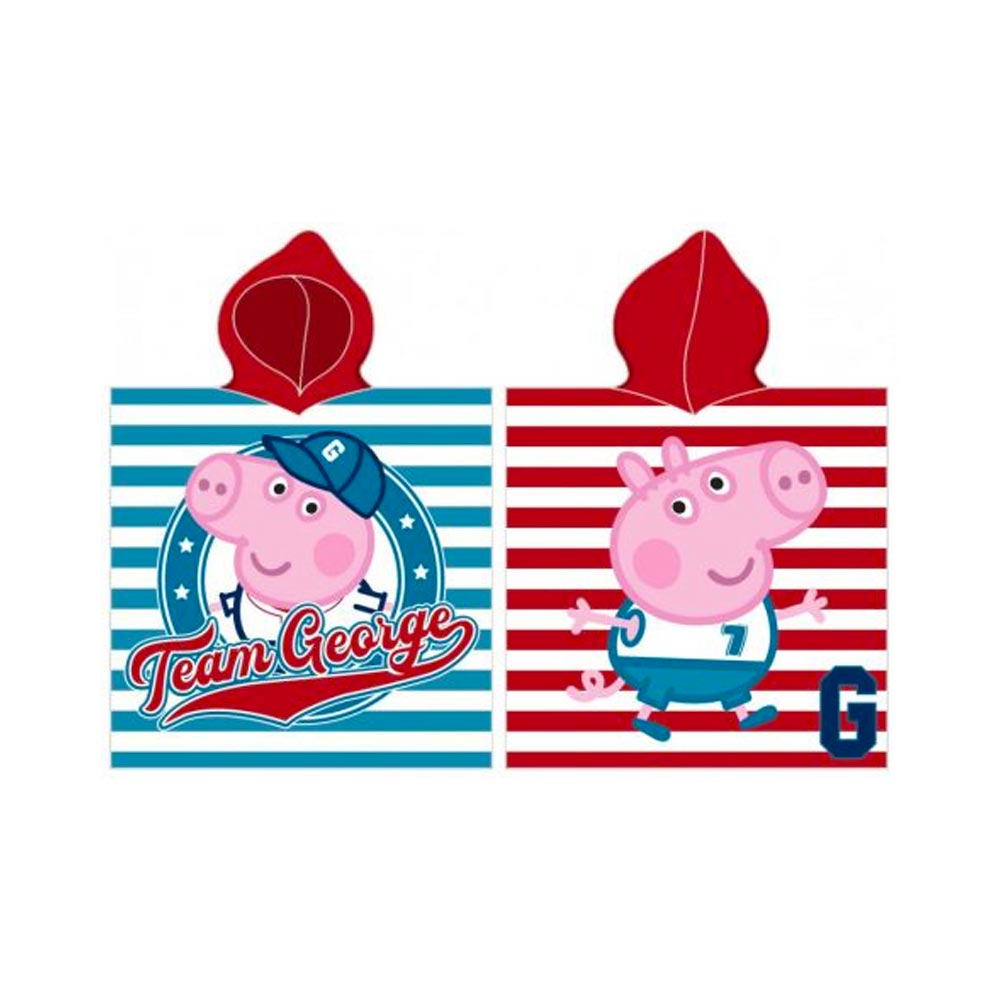 brandwond Geelachtig Werkwijze Peppa Pig Badponcho Team George - Tunesstore Speelgoed Groothandel en  Winkel in Borne