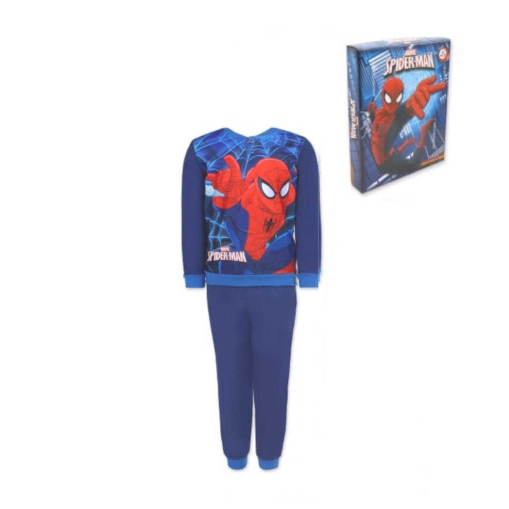 instinct Makkelijker maken buffet Spiderman Polar Pyjama Blauw - Tunesstore Speelgoed Groothandel en Winkel  in Borne