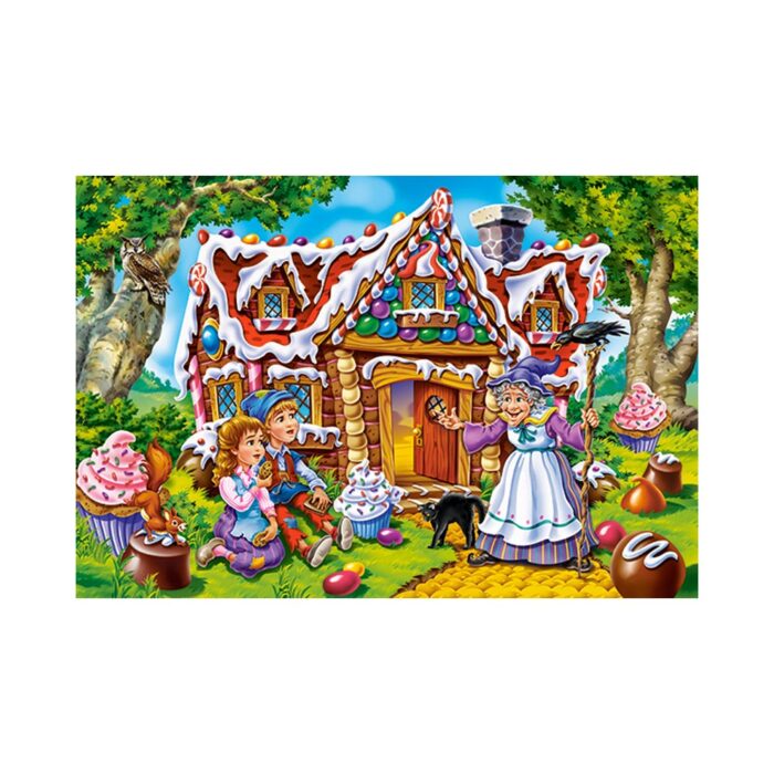 Puzzel Maxi Hans en Grietje 59x40cm - Afbeelding 2