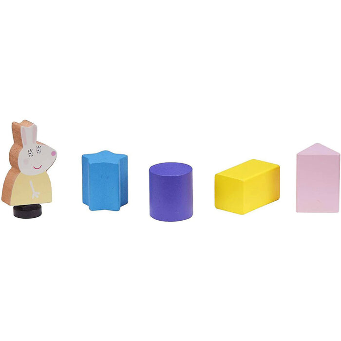 Peppa Pig Houten puzzel schoolbus - Afbeelding 4